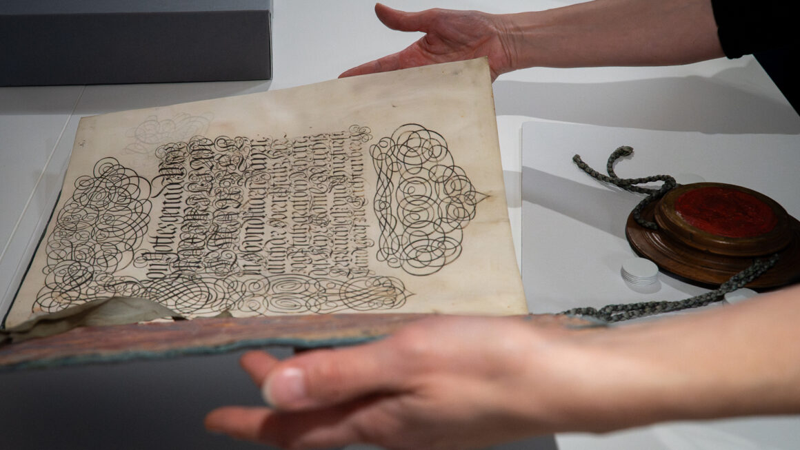 Wappenbrief aus dem 17. Jahrhundert