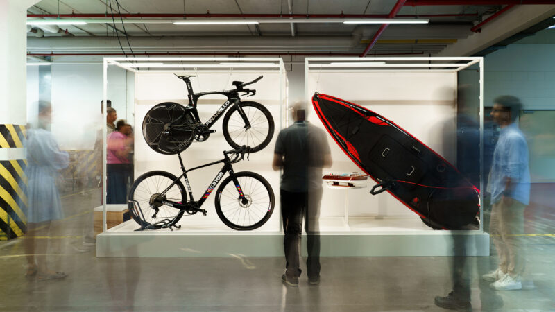 Blick in die Ausstellung "Italia Geniale. Design enables"