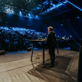 Linus Neumann bei der BMSW