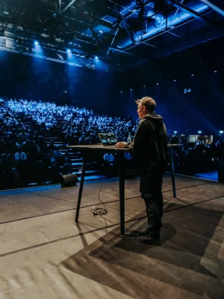 Linus Neumann bei der BMSW