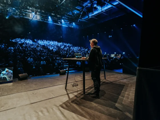 Linus Neumann bei der BMSW
