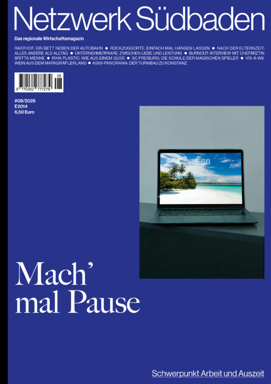 Cover NWS 08/2026 Arbeit und Auszeit