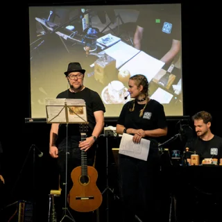 Hörwerke auf der Bühne