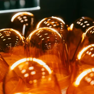 Kalotten von Werma in Orange