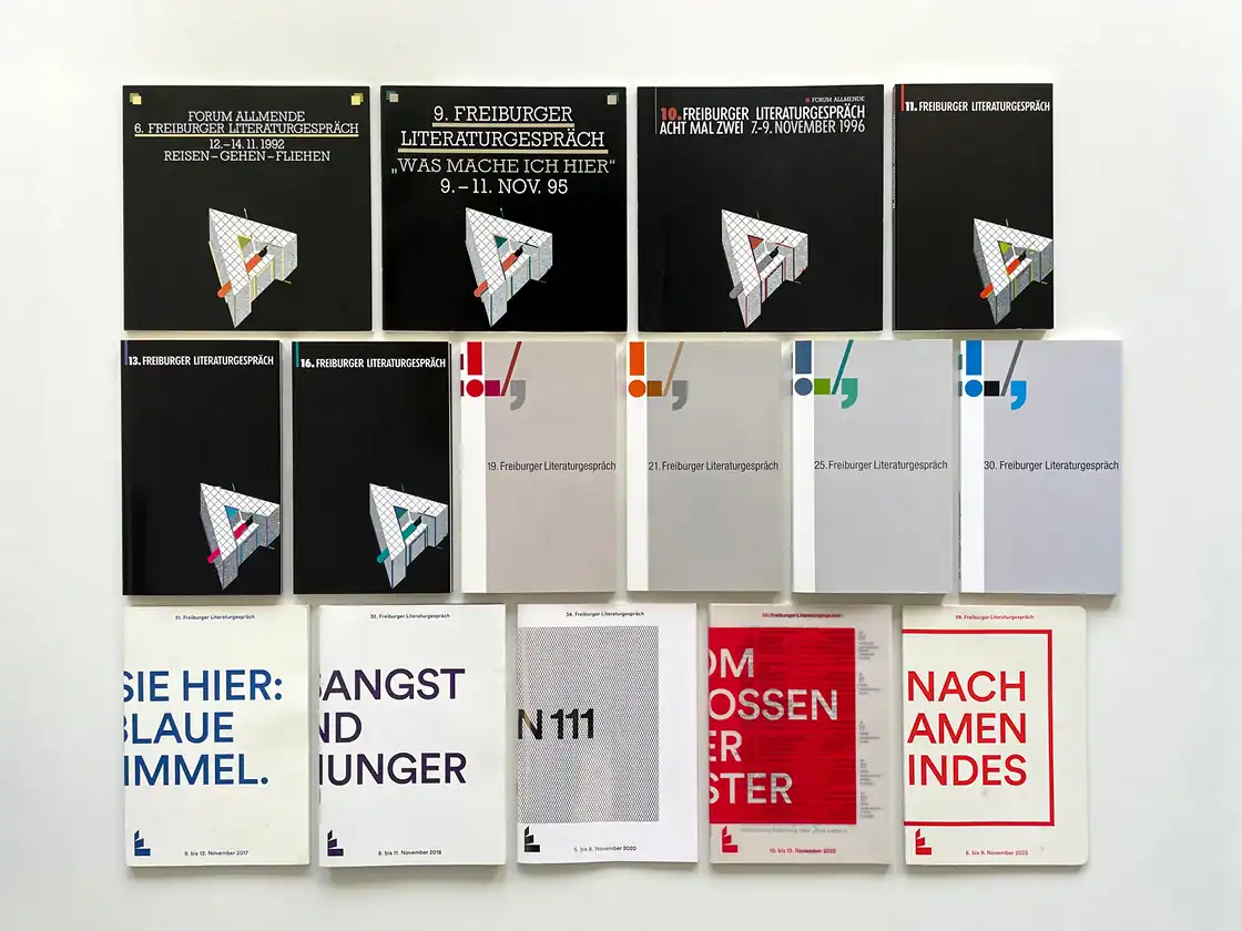 Programmhefte Freiburger Literaturgespräch